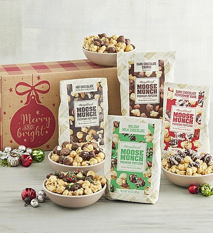 Holiday Moose Munch® Premium Popcorn Variety Box